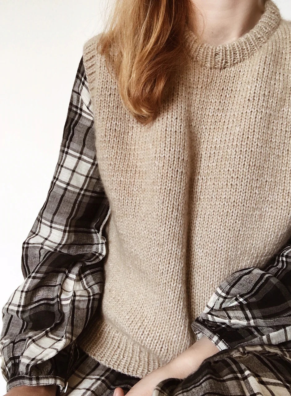 Vest No. 1 Strikkekit - My favourite things knitwear