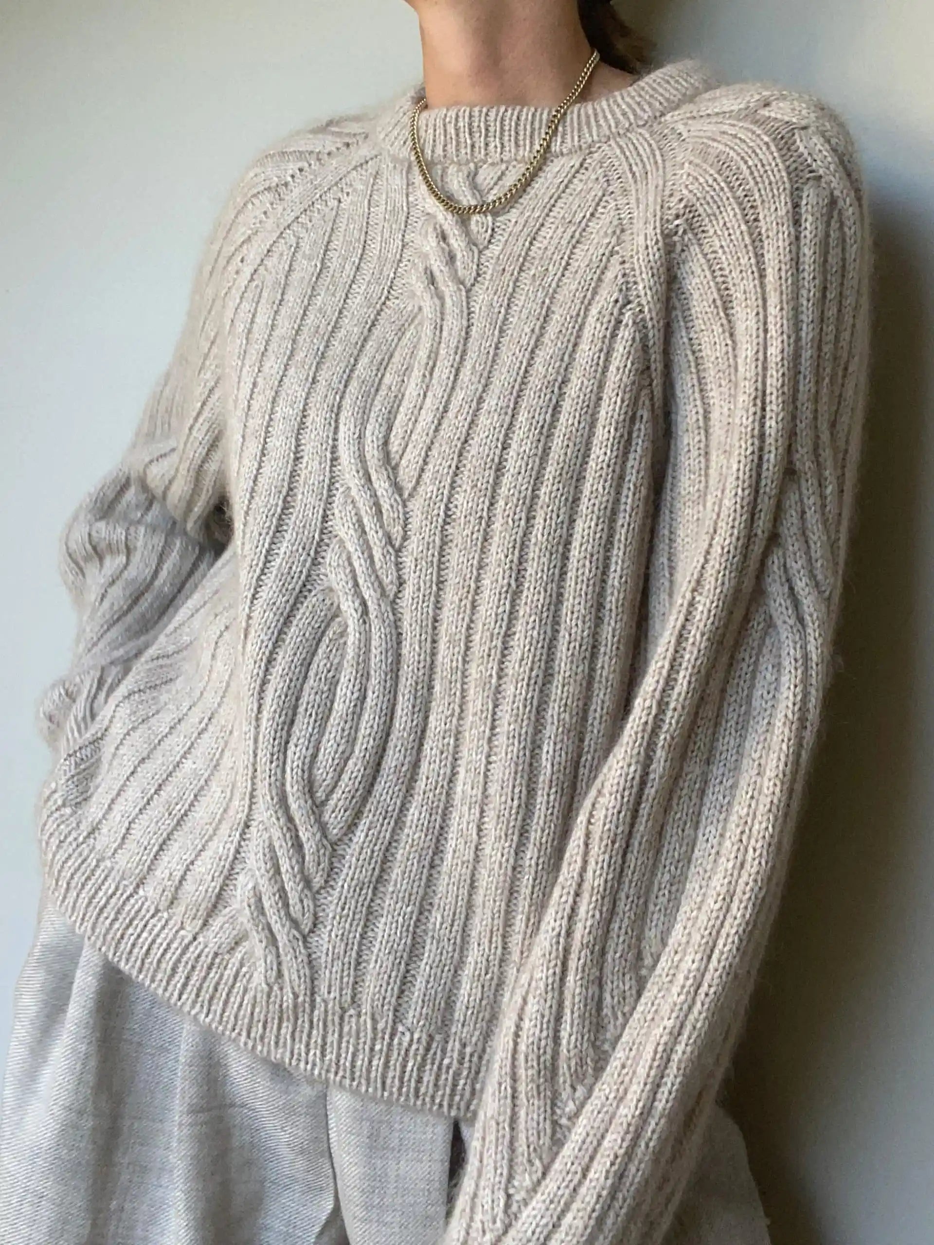 Twist loop sweater Strikkekit 1 - Otherloops