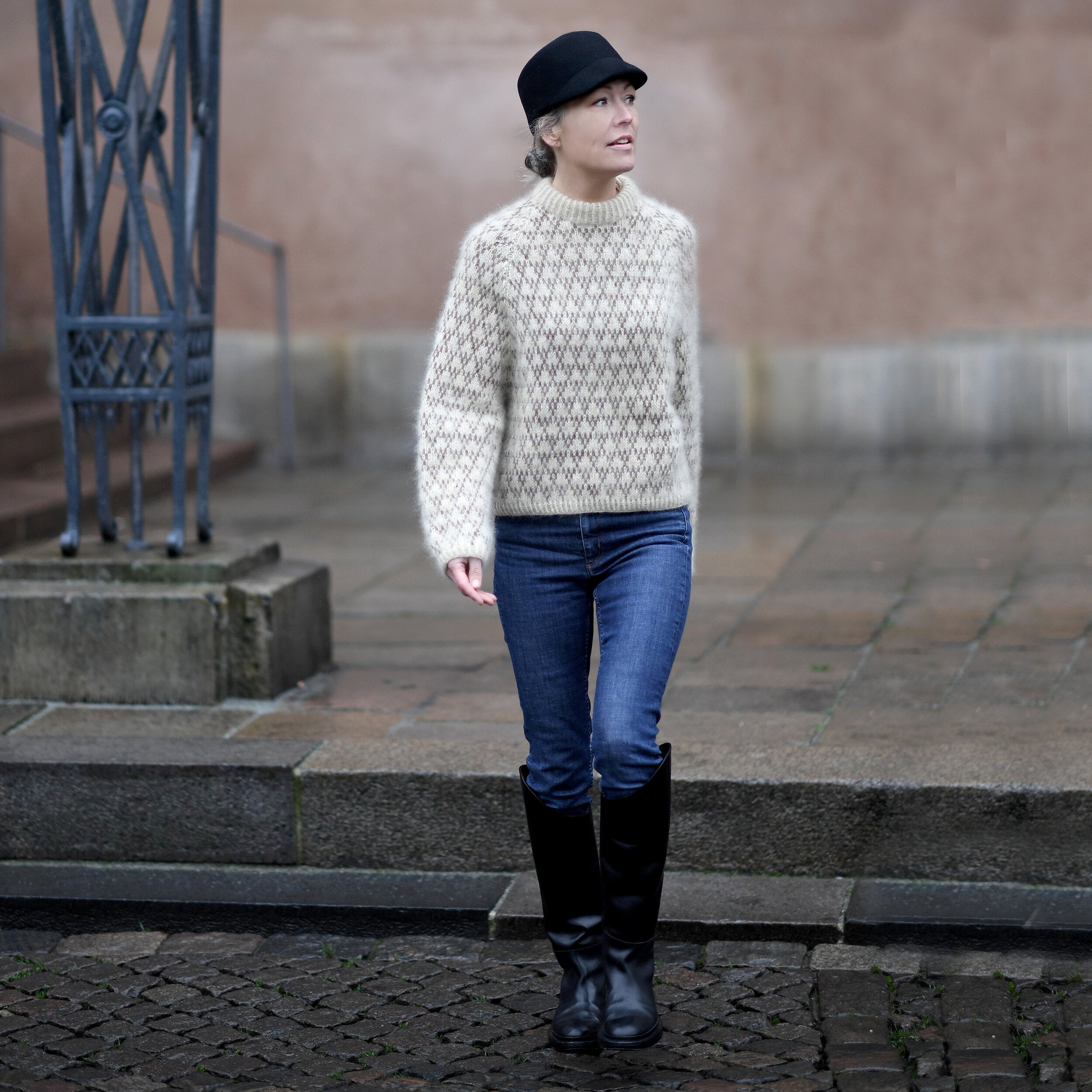 Spot sweater Strikkekit - Anne Ventzel