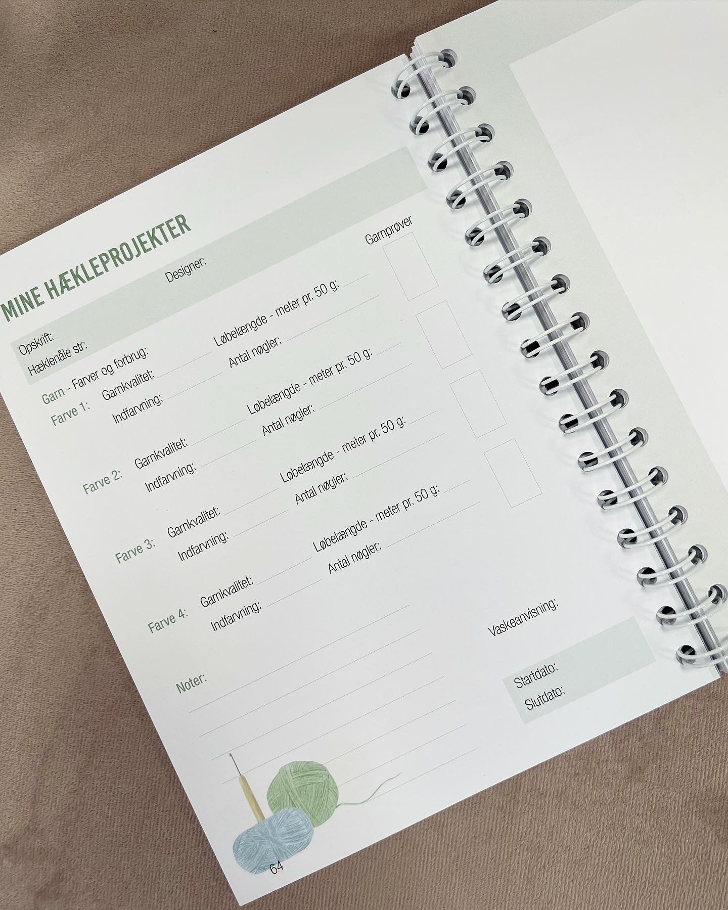 Min kreative verdens hæklejournal - Min hæklejournal