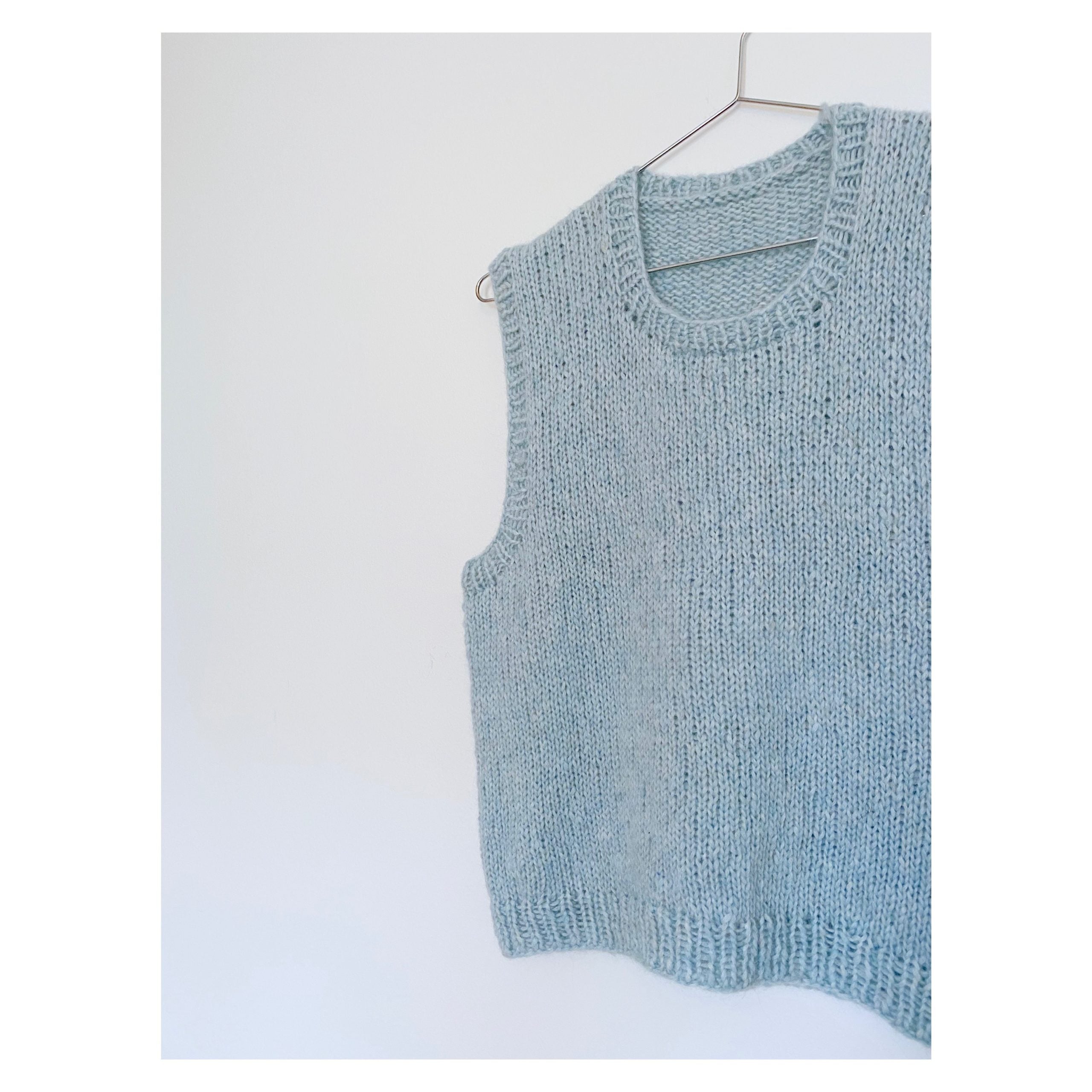 Debutantens vest strikkekit - Spektakelstrik