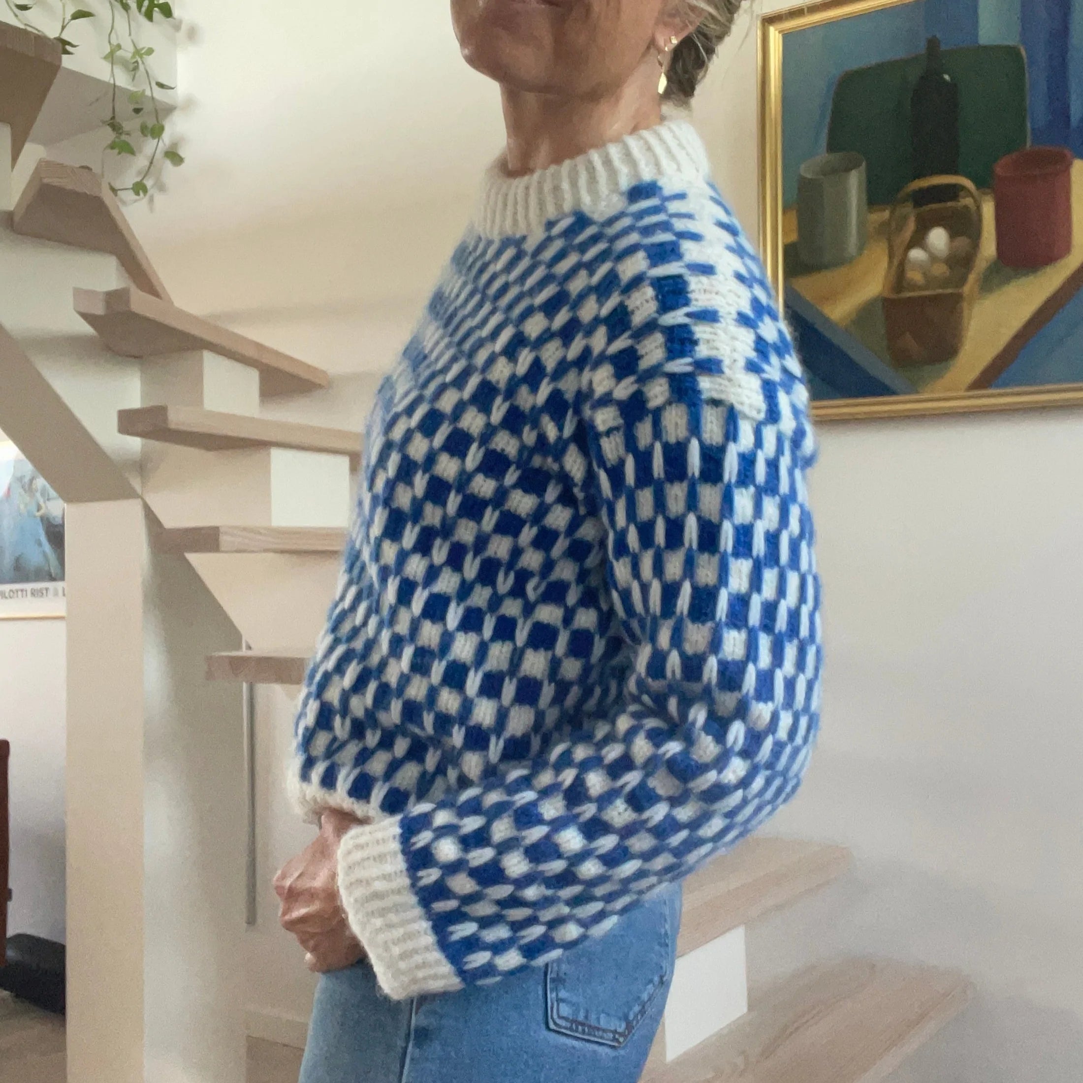 Skakmat sweater Strikkekit - Skabagtig