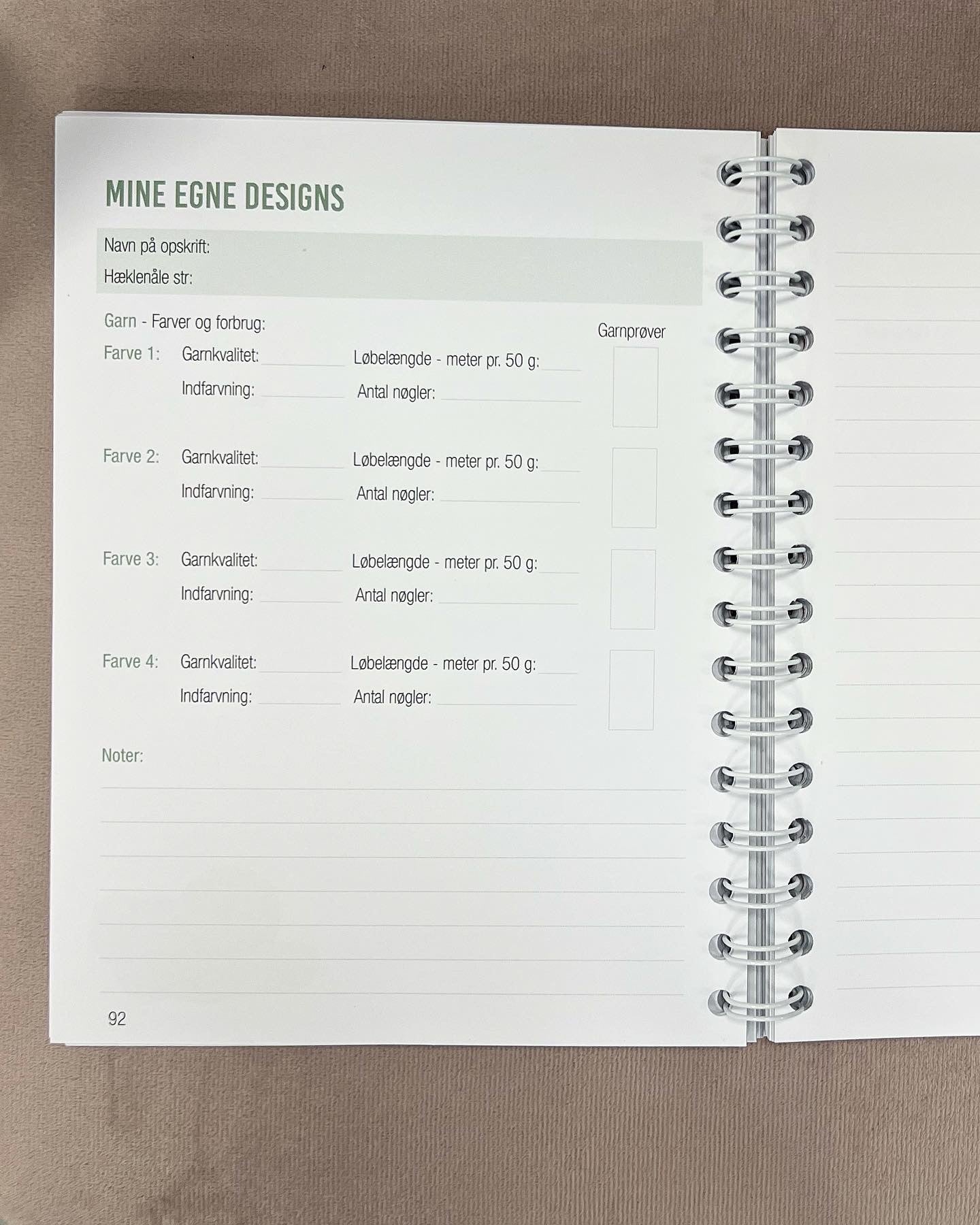 Min kreative verdens hæklejournal - Min hæklejournal