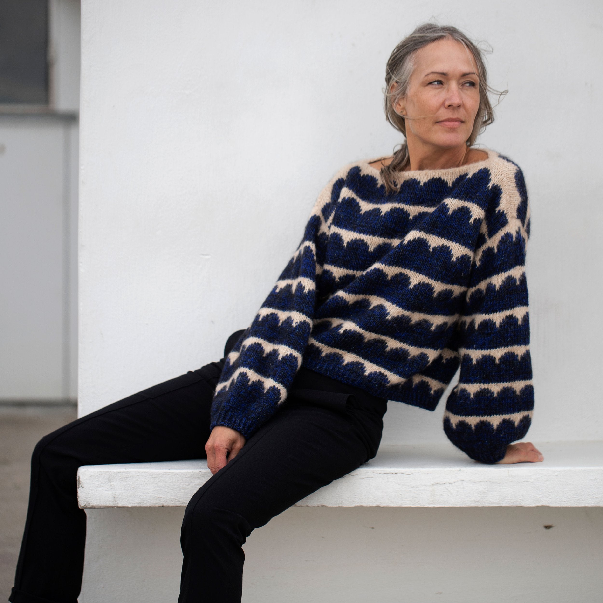 Robinia Sweate Strikkekit - Anne Ventzel