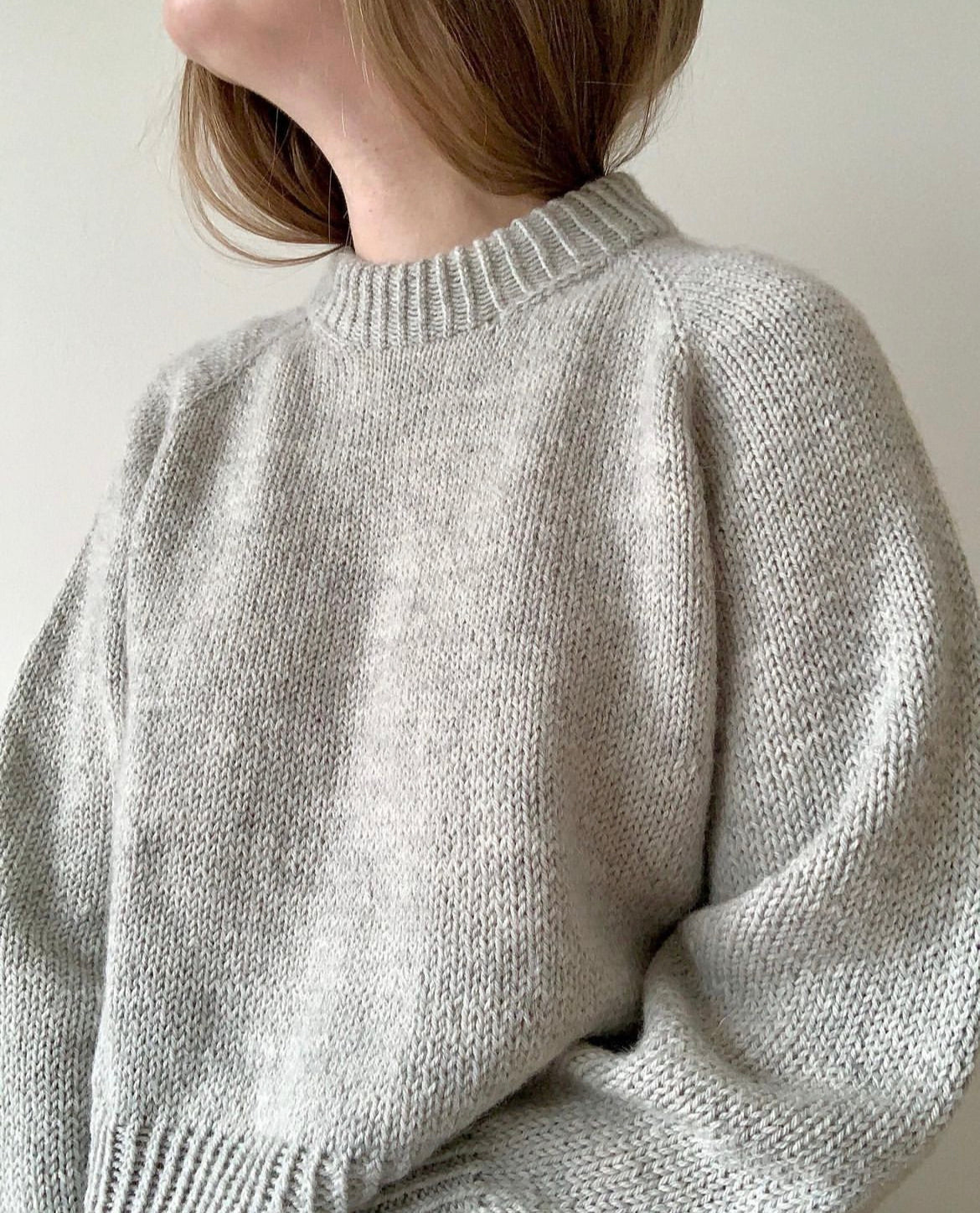 Easy Raglan Sweater Strikkekit - Easy as knit