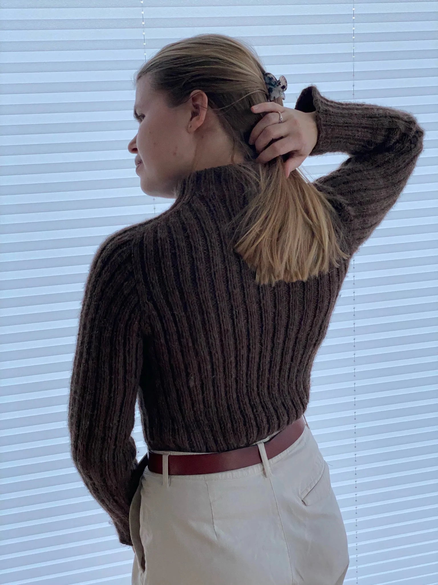 Easy Wide Rib Sweater Strikkekit - Easy as knit