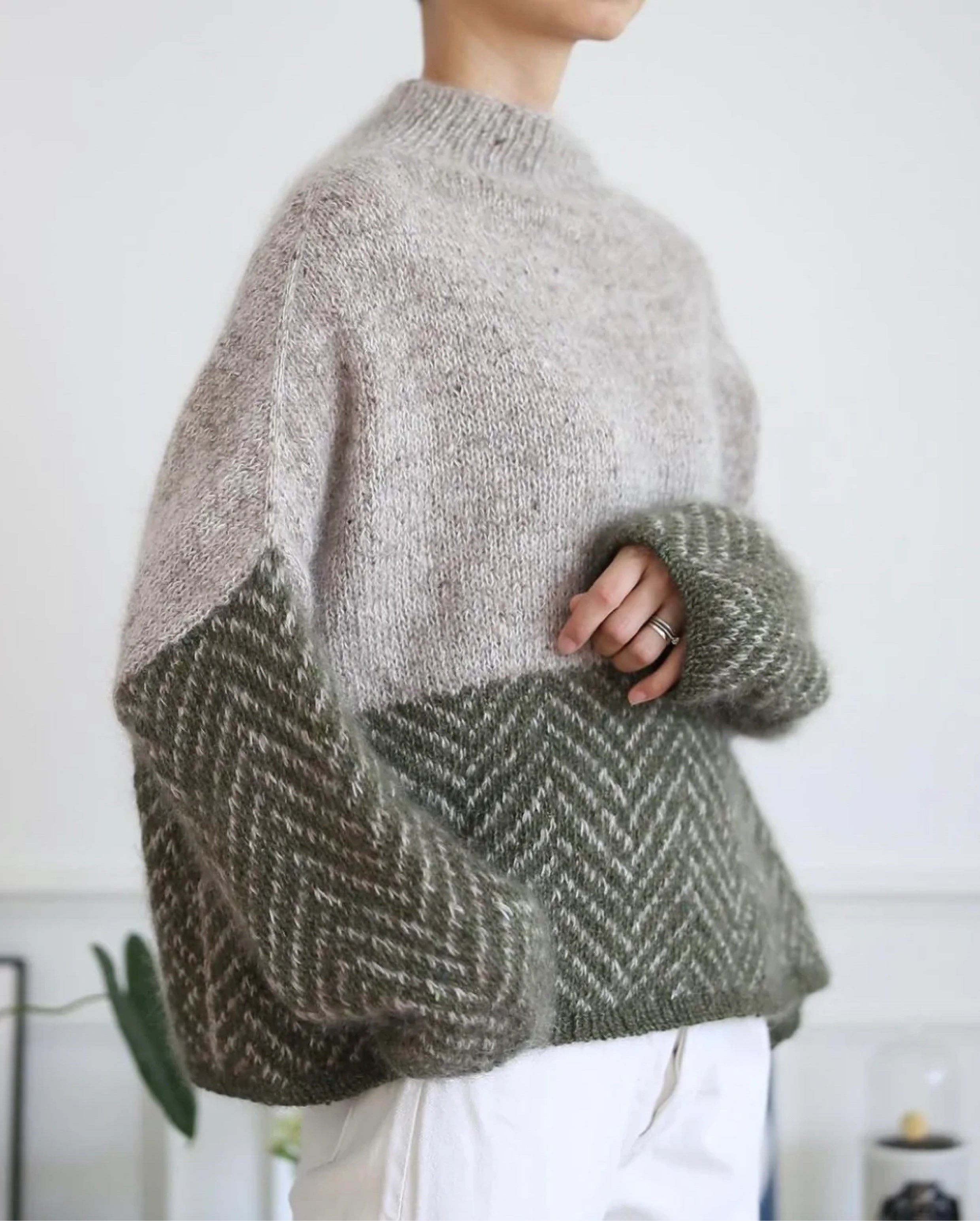 Jeol sweater Strikkekit - AEGYOKNIT