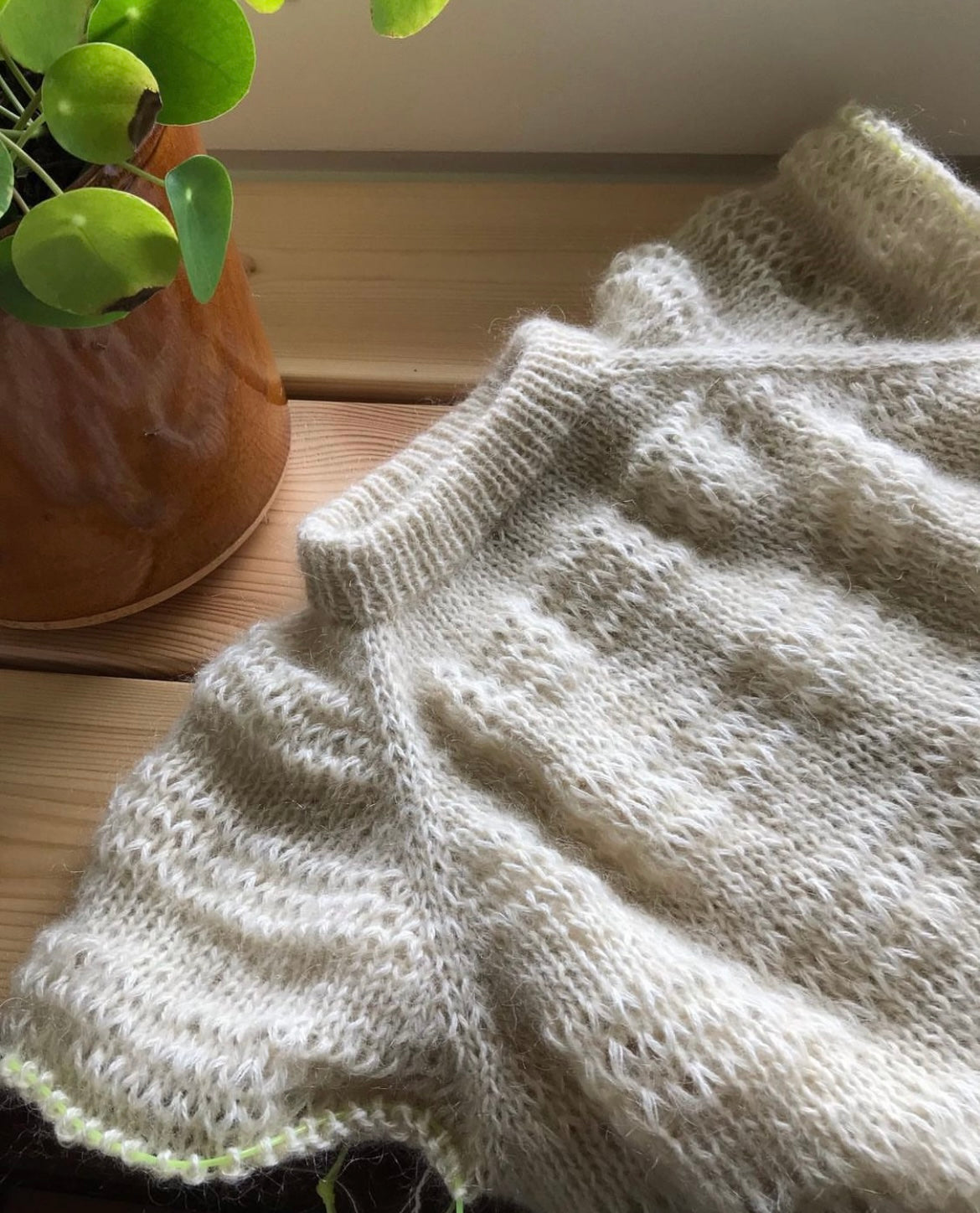 Spektakelstrik Lykke Jumper strikkekit - Chunky