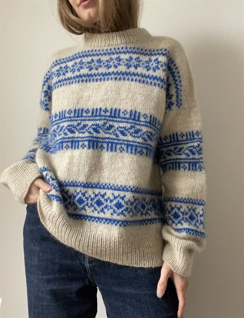 Porcelain sweater strikkekit - Lene Holme Samsøe
