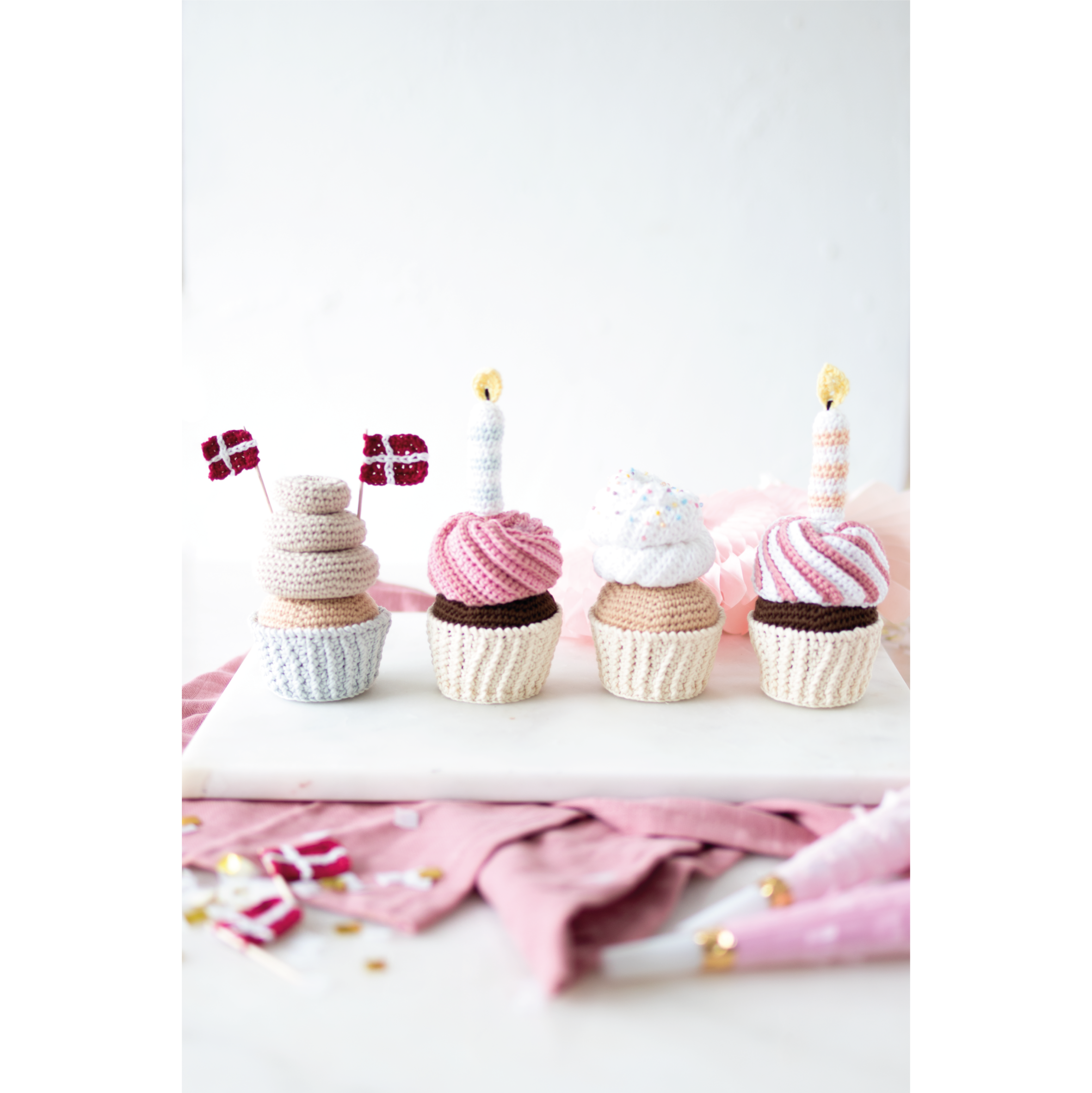 cupcake hæklet