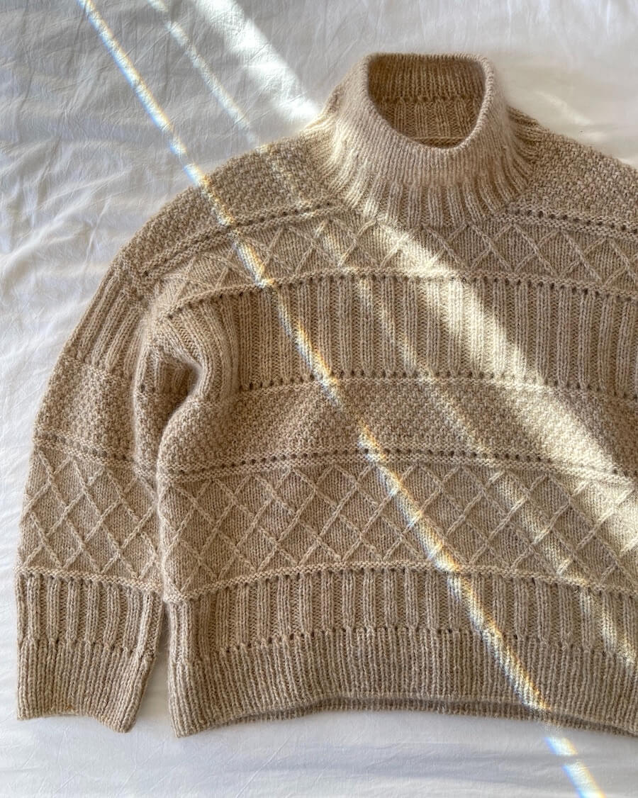 Ingrid Sweater Strikkekit mohair version - Petitknit