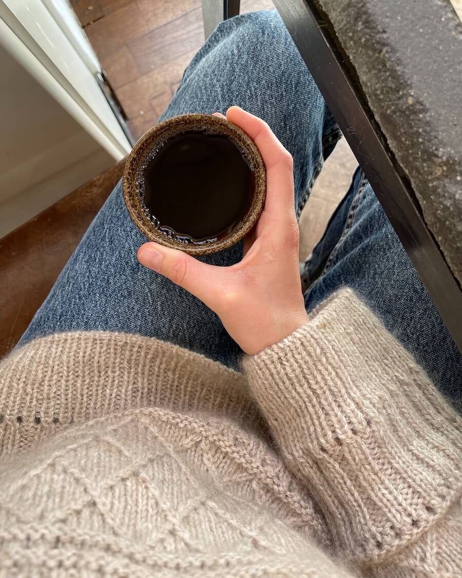 Ingrid Sweater Strikkekit uden mohair - Petiteknit