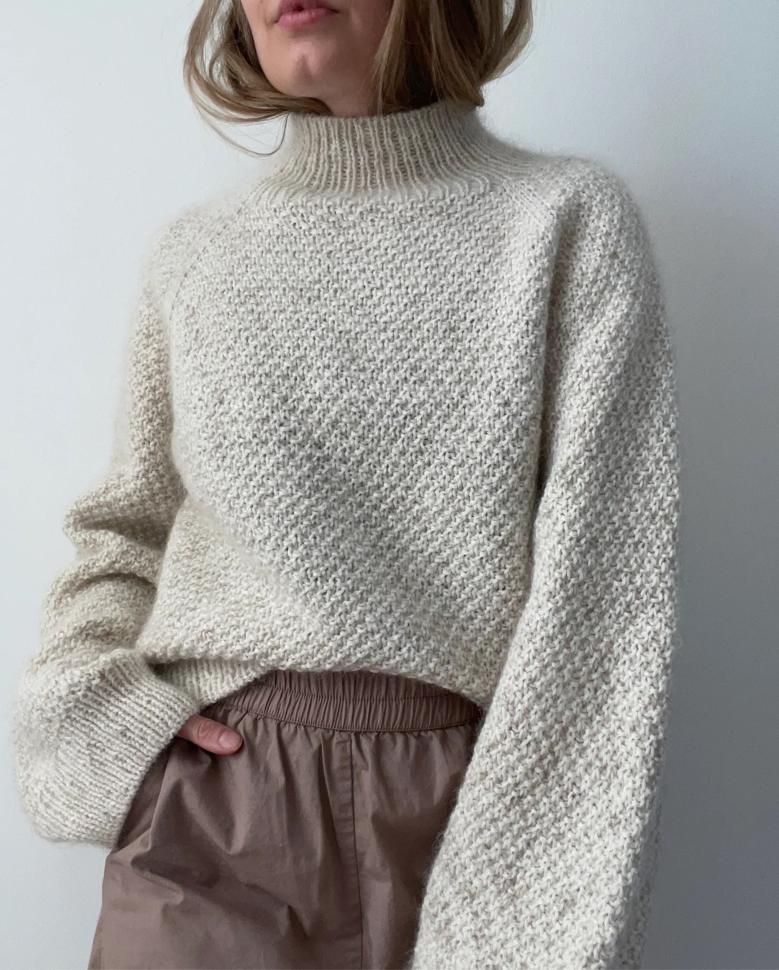 Ppoppo sweater Strikkekit - AEGYOKNIT