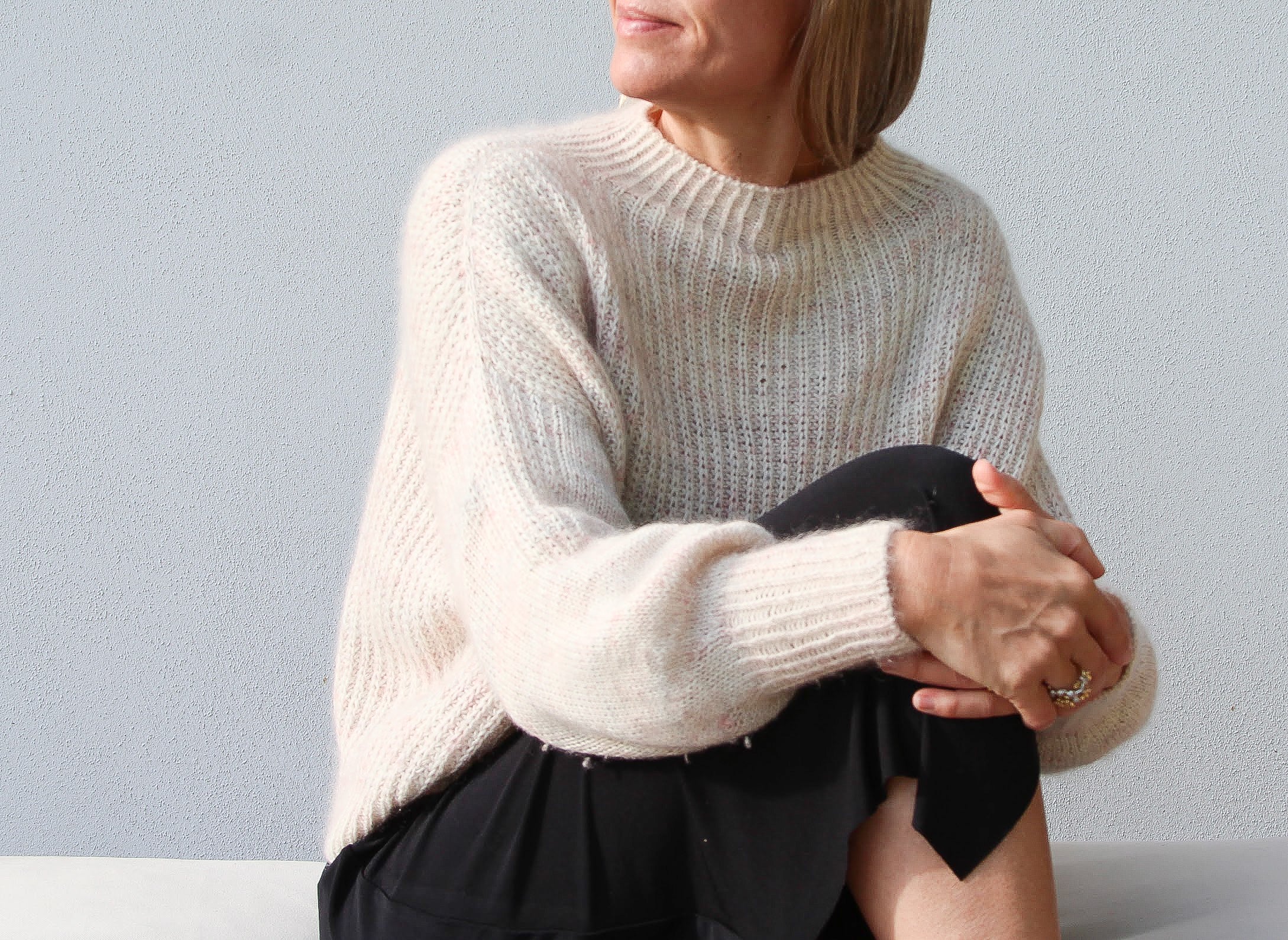 strikkeopskrifter strik mohair merino vesterbycrea no12 02
