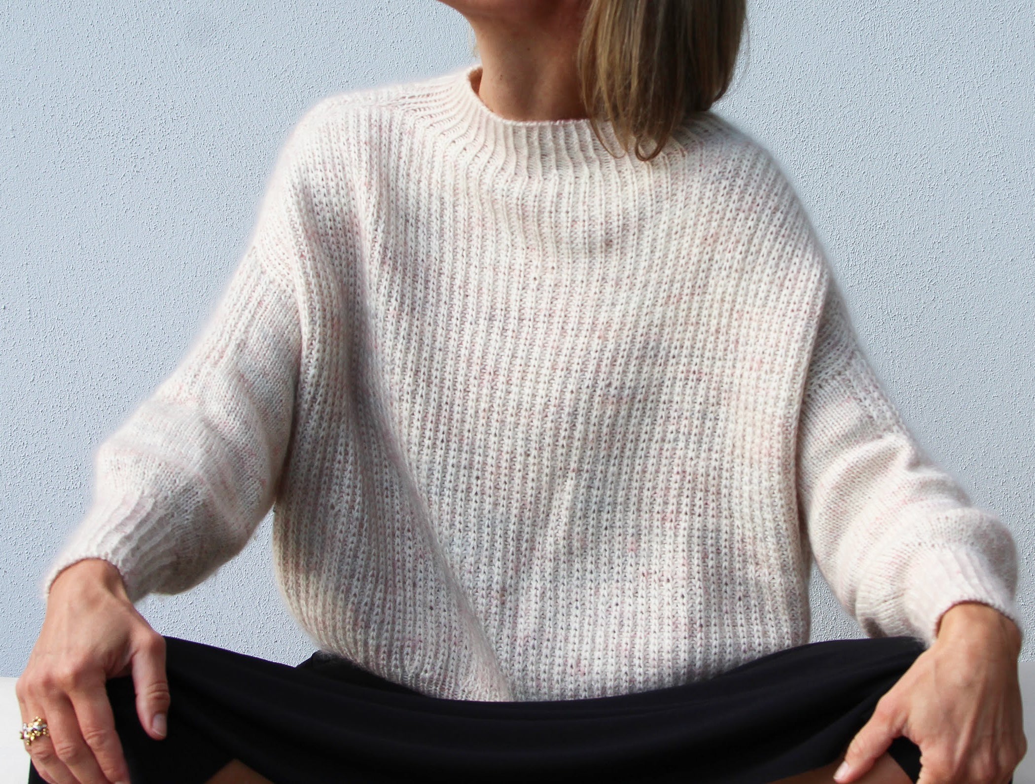 strikkeopskrifter strik mohair merino vesterbycrea no12 04