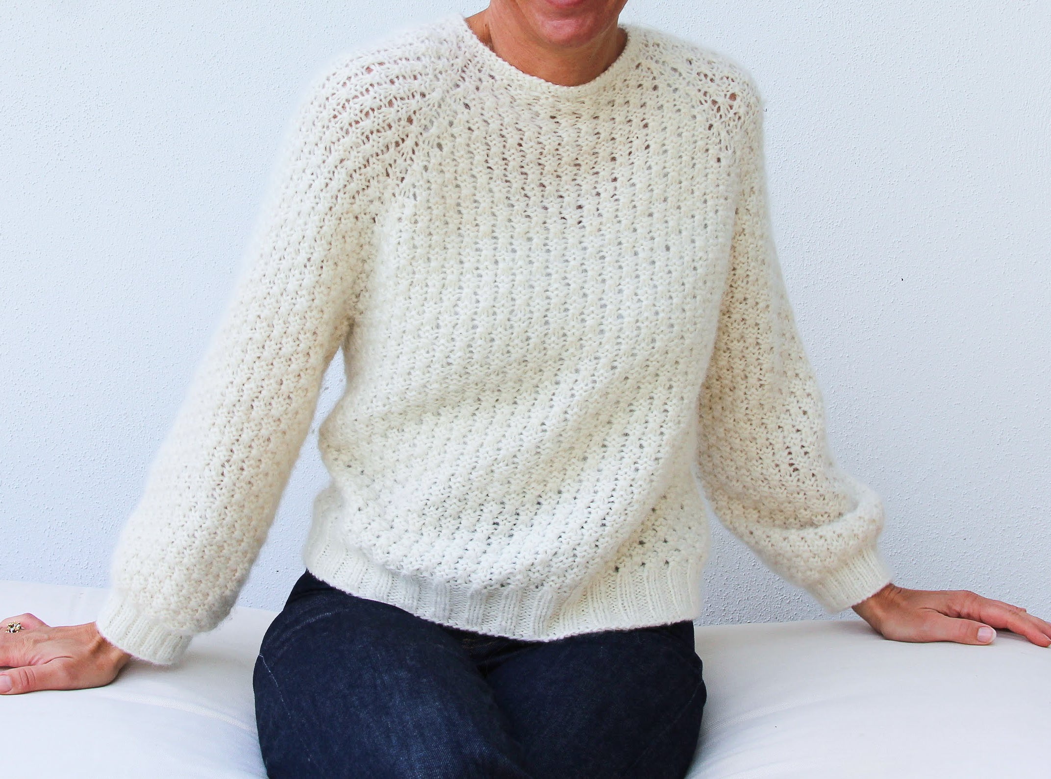 strikkeopskrifter strik uld mohair vesterbycrea no21 24