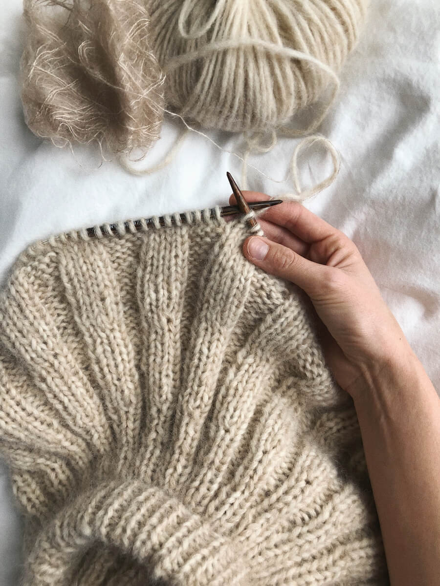 Sunday Sweater strikkekit - Petiteknit