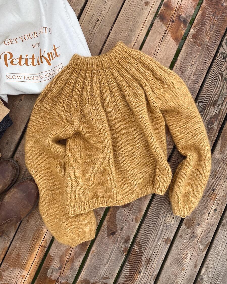 Sunday Sweater strikkekit - Petiteknit