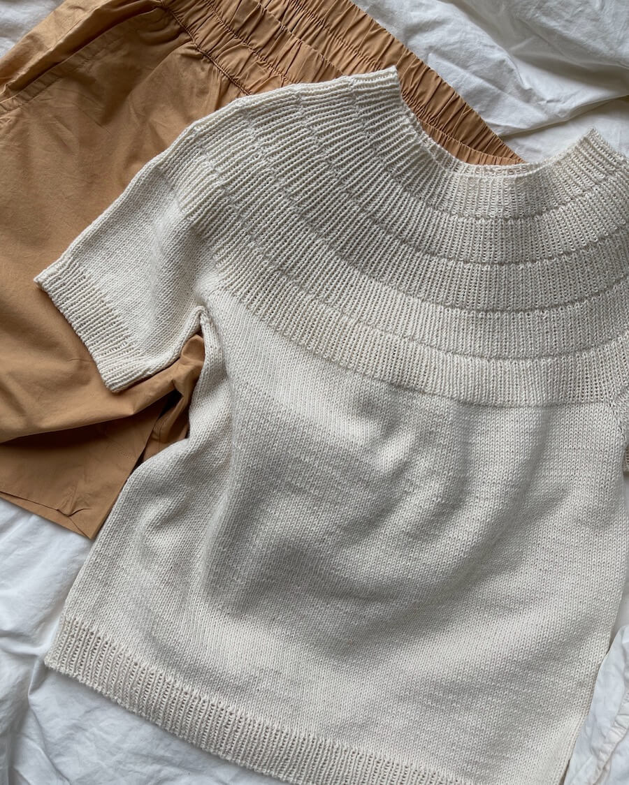 Anker tee - Petiteknit - Opskrift