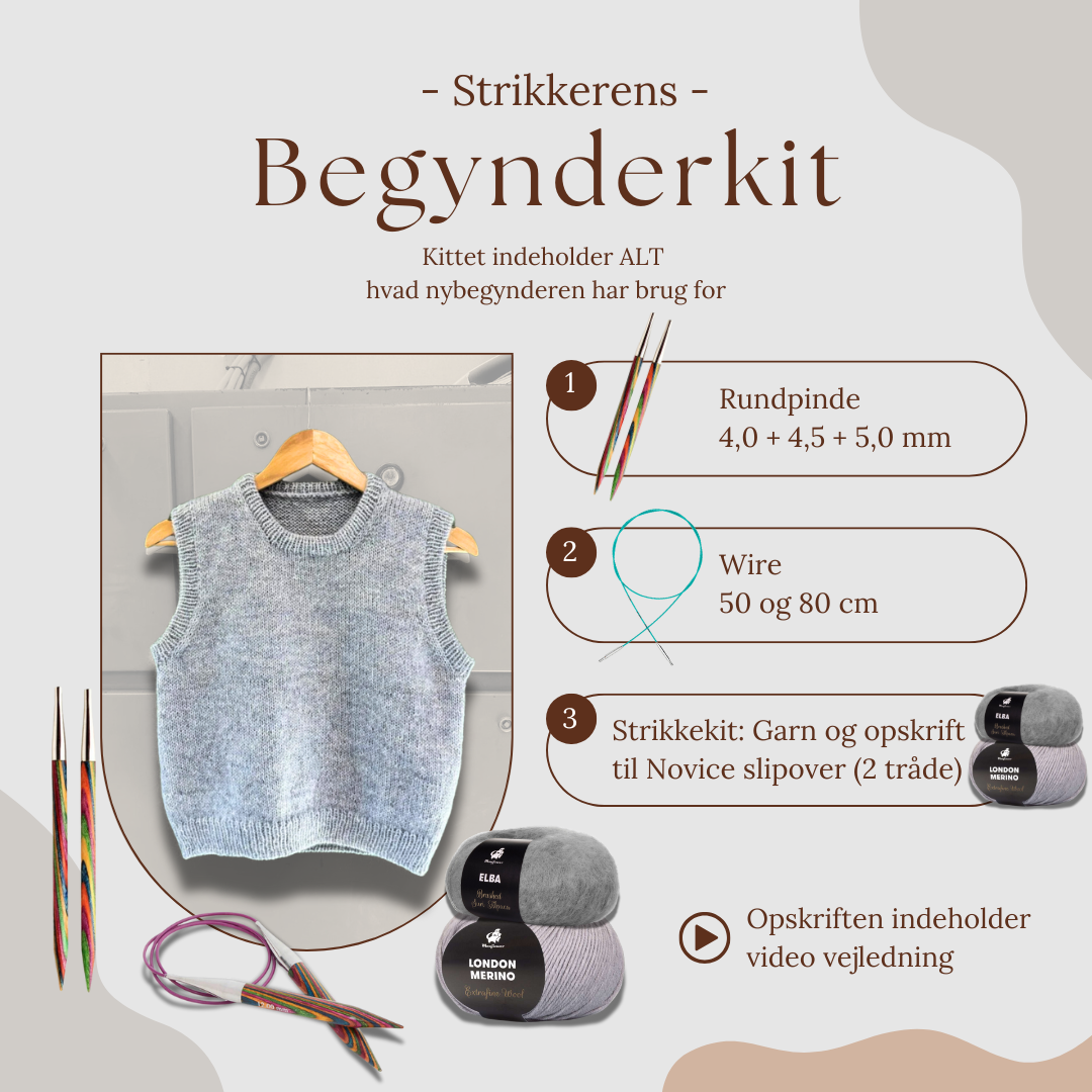 Strikkerens nybegynderpakke