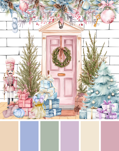 Min kreative verdens adventskalender 2025 - Strik 🎄
