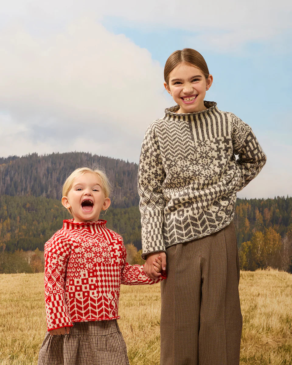 Nordic mix mini sweater Strikkekit - Laura Dalgaard