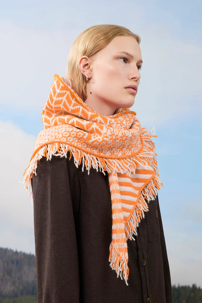 Nordic mix shawl Strikkekit - Laura Dalgaard