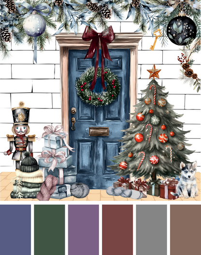 Min kreative verdens adventskalender 2025 - Strik 🎄