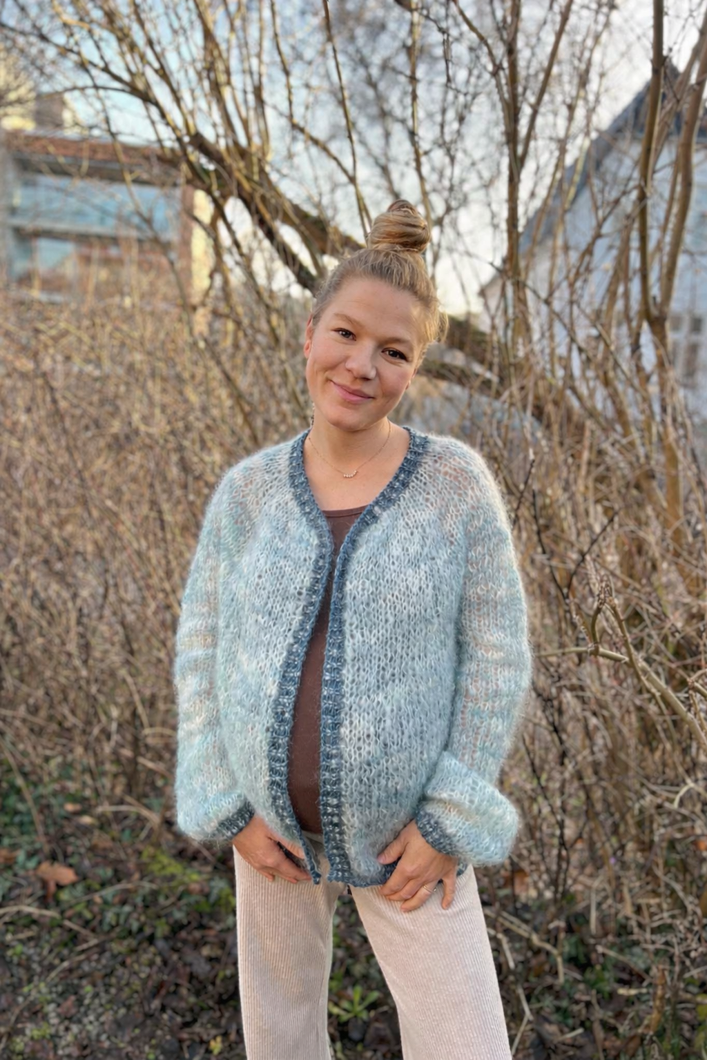 Comfy cardi, Opskrift - Min kreative verden