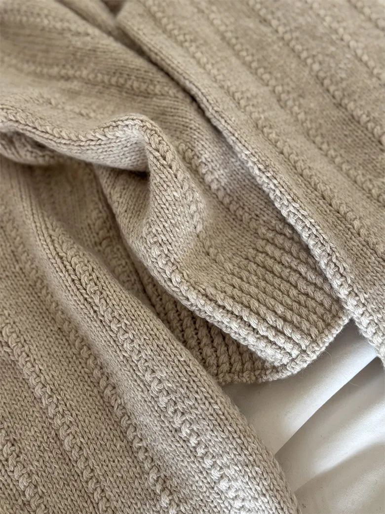 Flow loop V-neck sweater Strikkekit - Otherloops