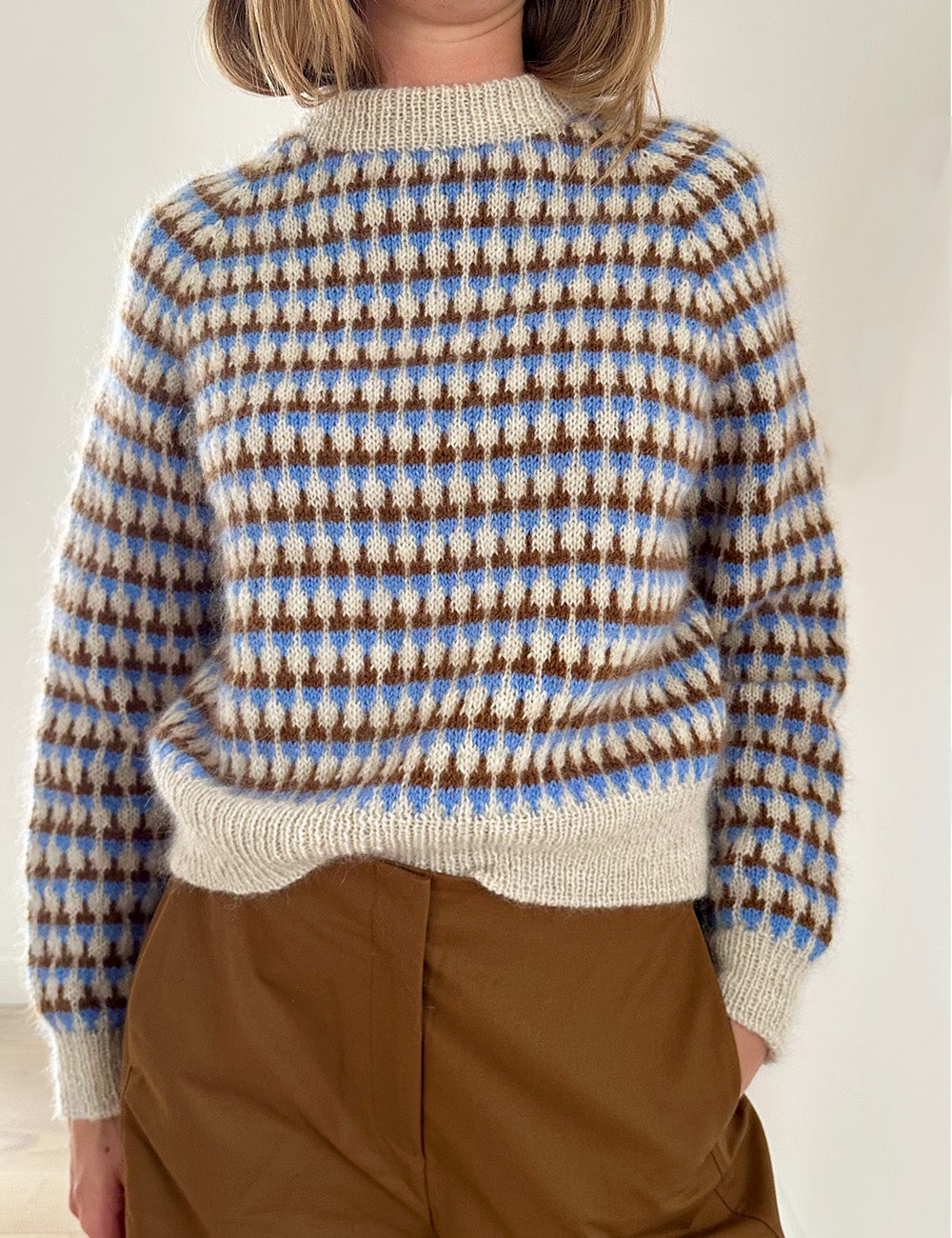 Facet sweater Strikkekit - Lene Holme Samsøe