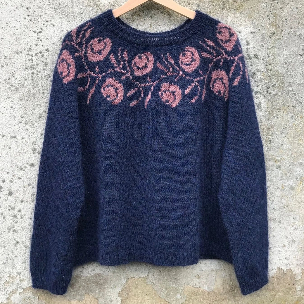 Rosie yoke blouse Strikkekit 2 (Mohair Edition Recy) - Lene Holme Samsøe