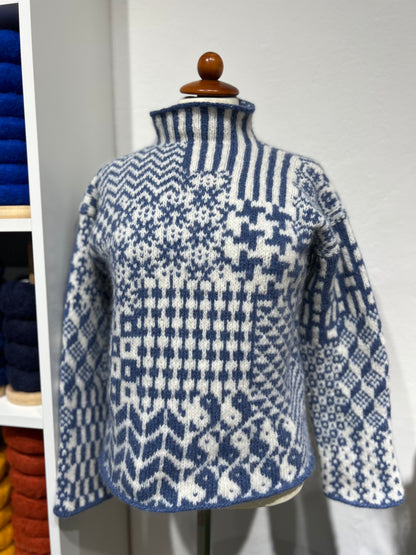 Nordic mix sweater Strikkekit - Laura Dalgaard