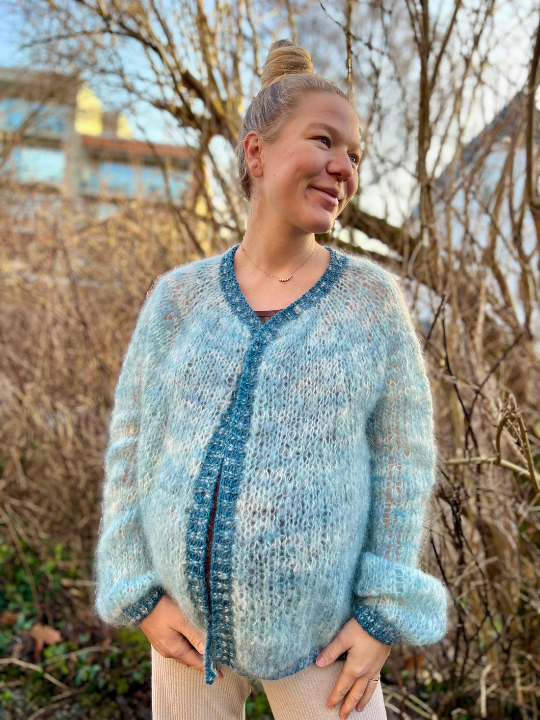 Comfy cardi, Opskrift - Min kreative verden