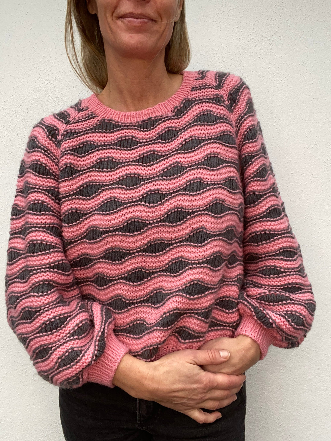 Sweater no. 36 strikkekit - VesterbyCrea