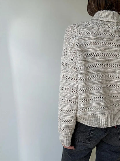 Lacey loop rollneck Strikkekit - Otherloops
