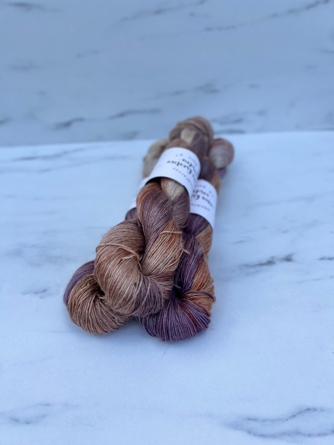 Håndfarvet Vegan Blend | Brun