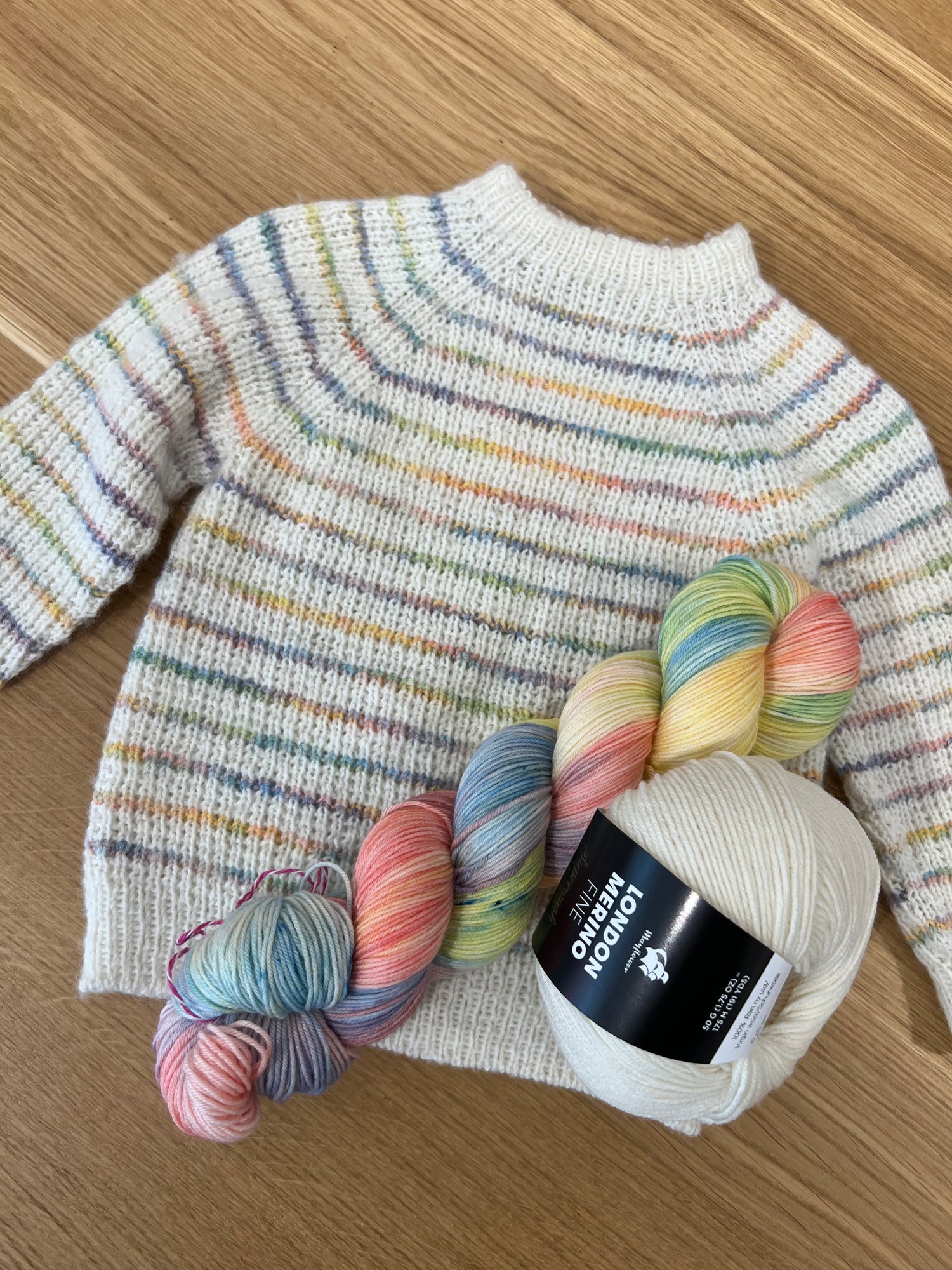 Friday Sweater håndfarvet