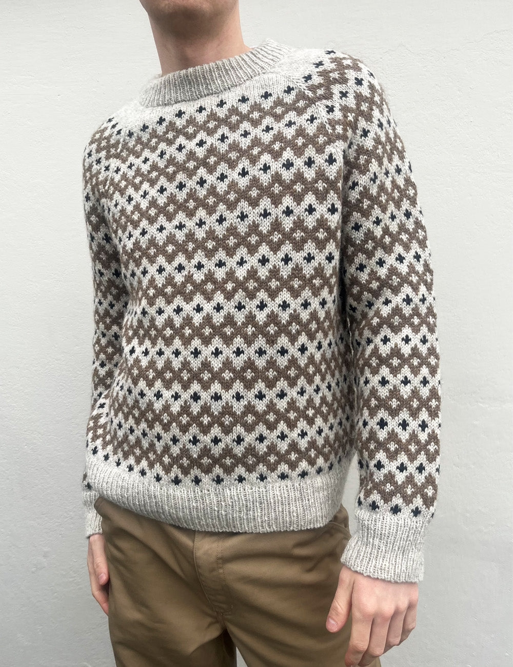 Inge sweater man Strikkekit - Lene Holme Samsøe