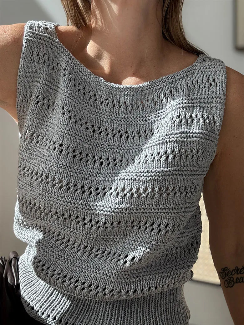 Lacey loop top Strikkekit - Otherloops