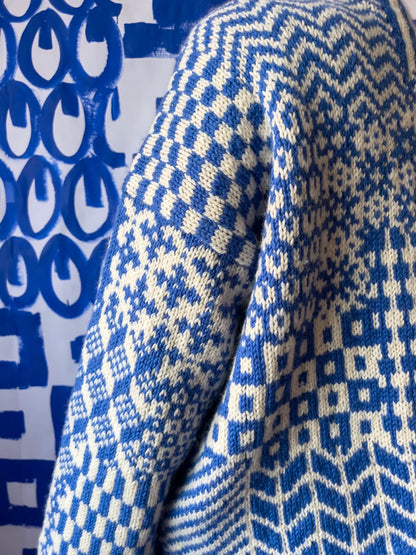 Nordic mix sweater Strikkekit - Laura Dalgaard