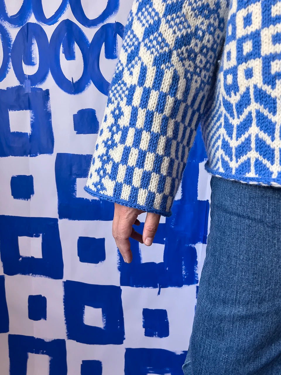 Nordic mix sweater Strikkekit - Laura Dalgaard