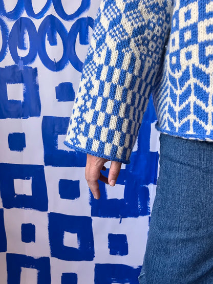 Nordic mix sweater Strikkekit - Laura Dalgaard