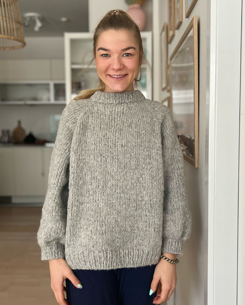 Min første sweater sweater, Strikkekit - Min kreative verden