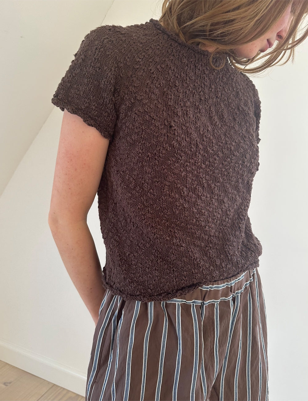 Plain Yoke Tee 19 strikkekit - Lene Holme Samsøe