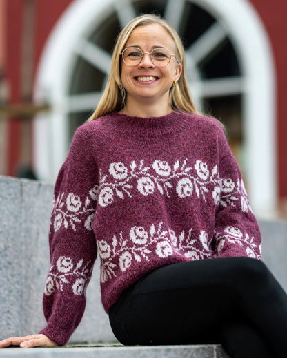Rosie sweater strikkekit 3 (Mohair Edition Recy) - Lene Holme Samsøe