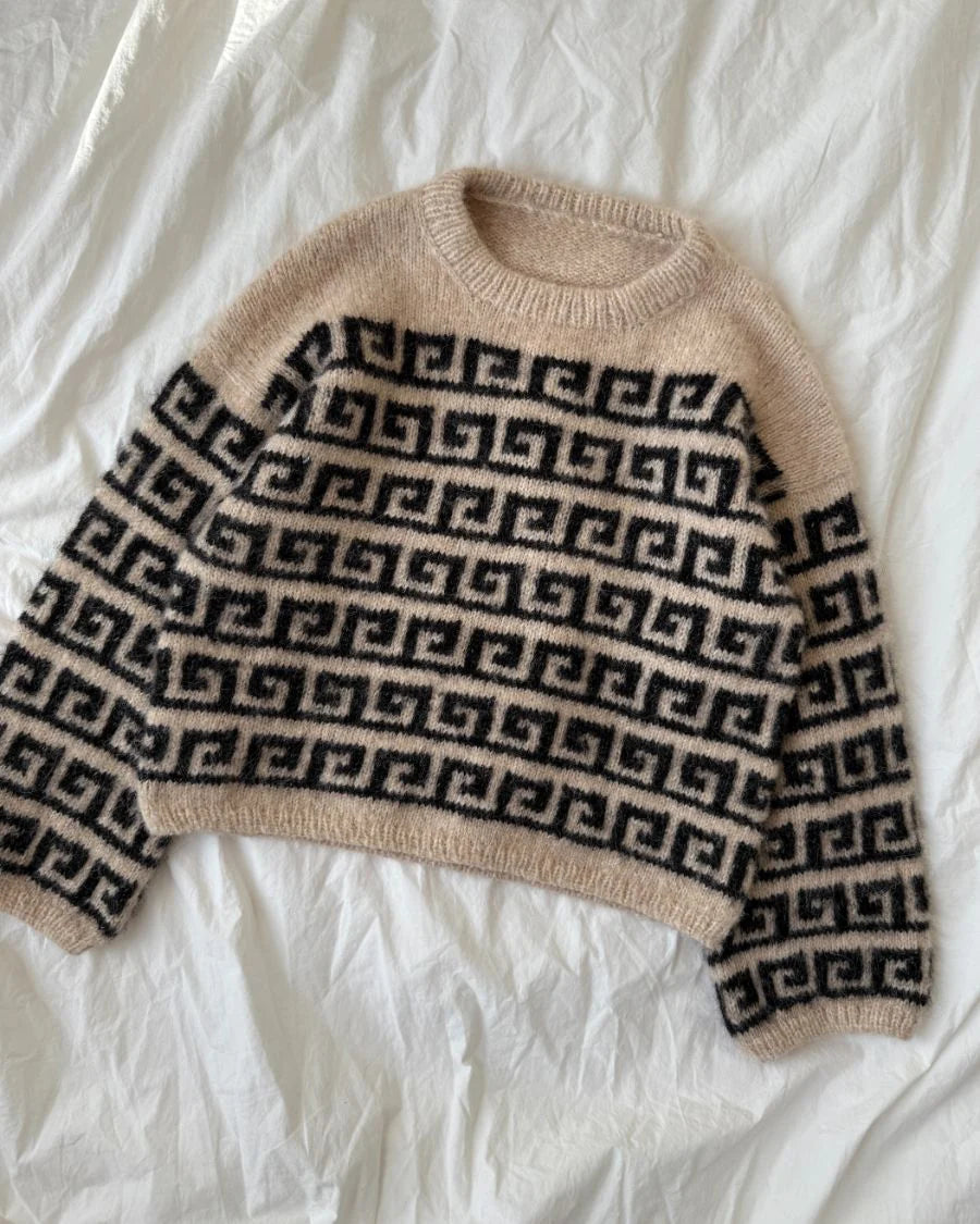 Athene sweater, Strikkekit - Petiteknit