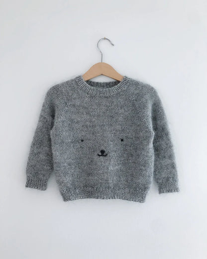 Bamse sweater, strikkekit - Petiteknit