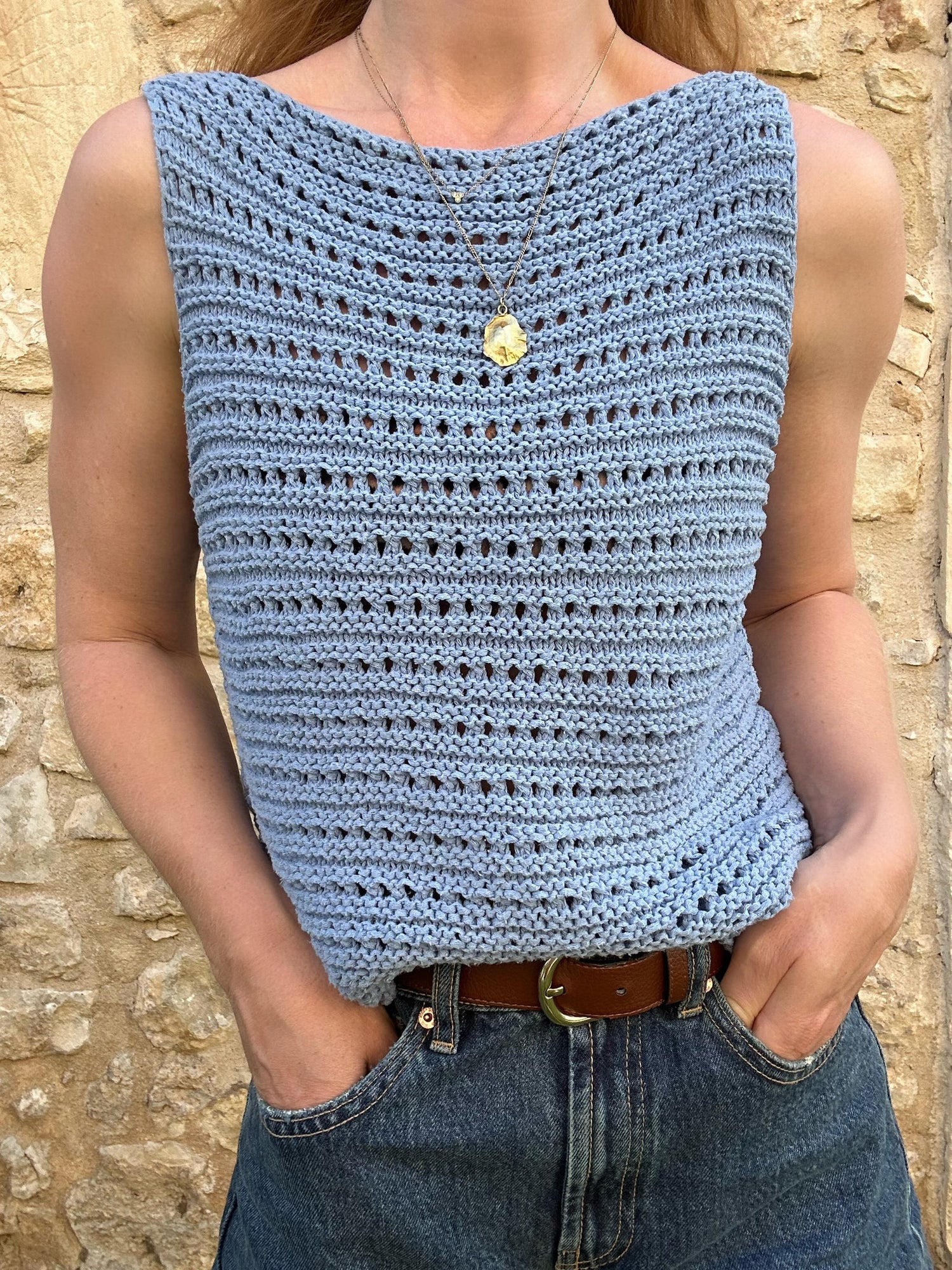 Camisole No. 11 strikkekit - My favorit things knitwear