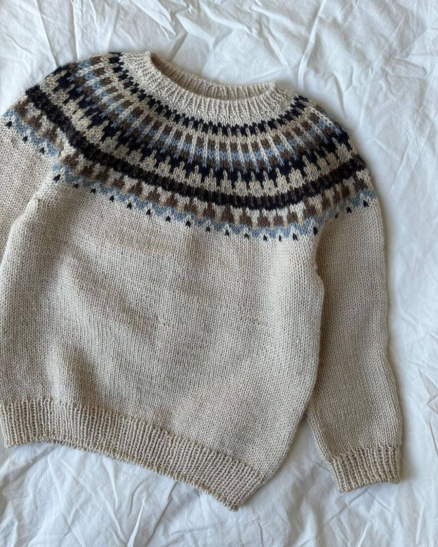 Celeste Sweater junior Strikkekit - Petiteknit